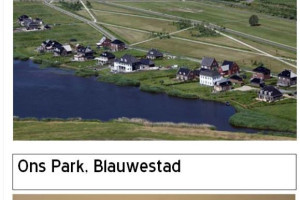 PvdA brengt werkbezoek aan Ons Park, Blauwestad